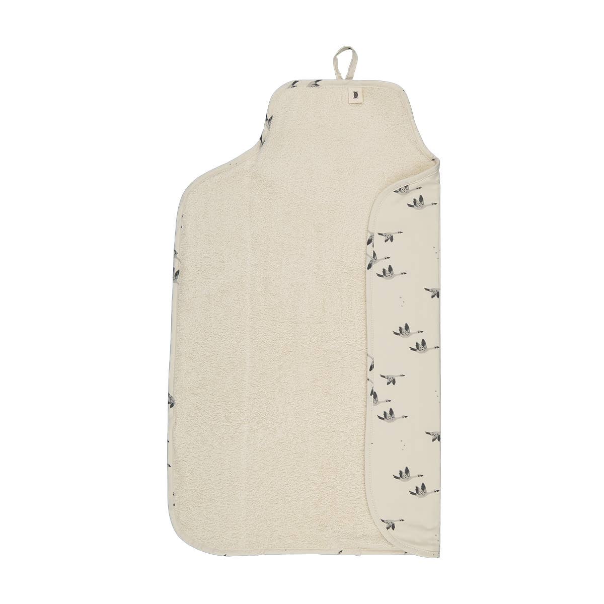 CHARLY NOMAD BABY CHANGING MAT GOOSE NATURAL: NATURAL / GOOSE / 50*70 cm open