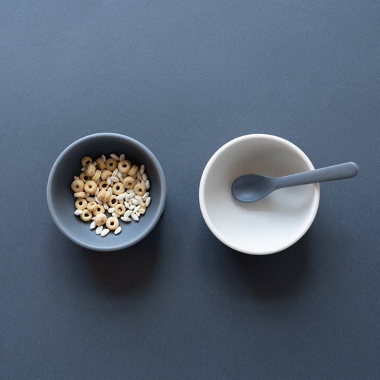 Silicone Spoon Set - Cloud / Storm: Cloud / Storm