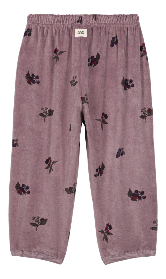 VELVET MAUVE BLACKBERRY PANTS