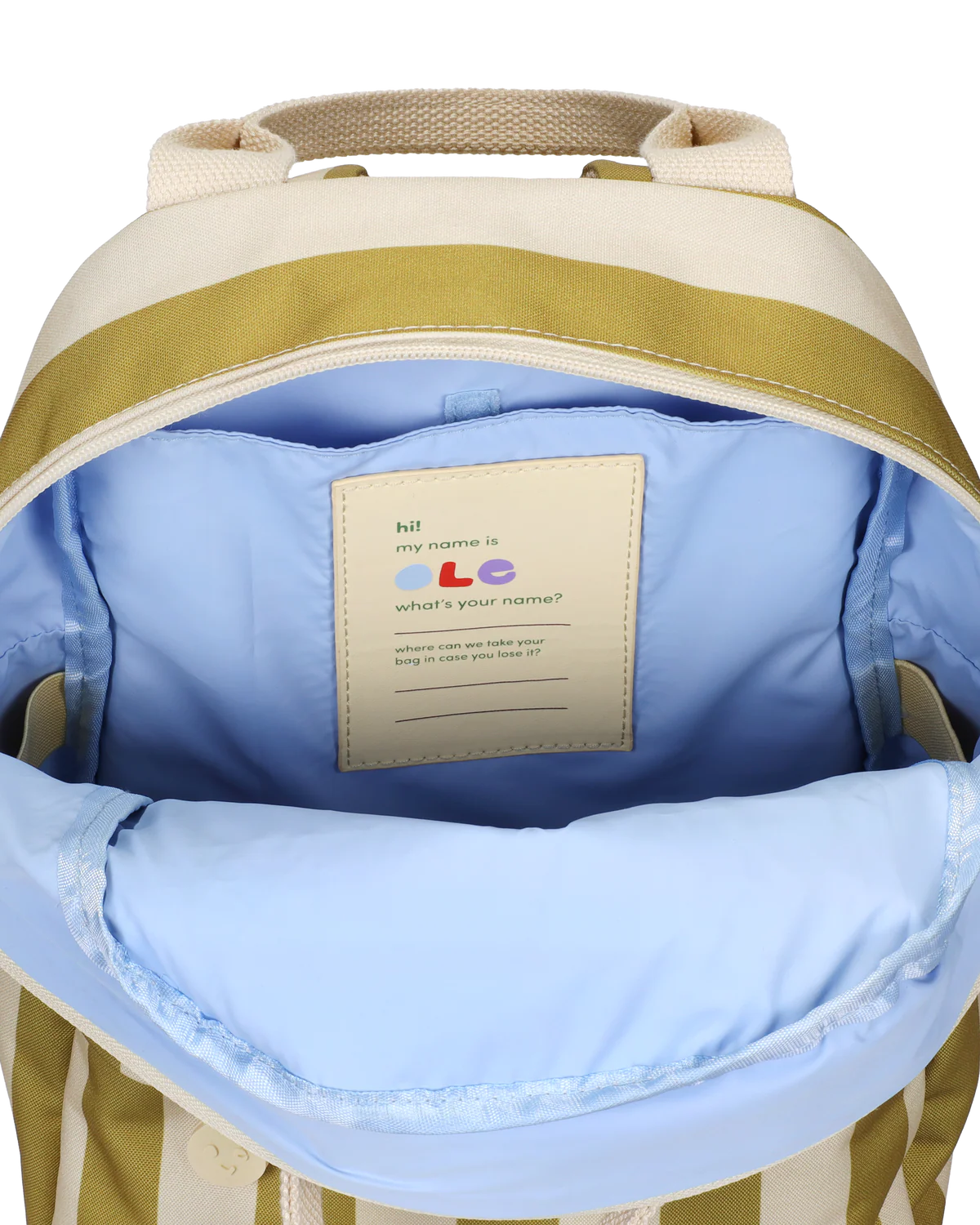 Ole · backpack small · Anne Pascal · vanilla + seaweed