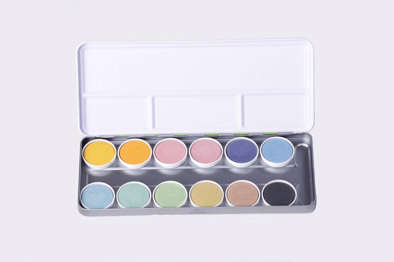 Nawaro Paint Box, Tin Case With Color Tablets Ø30MM