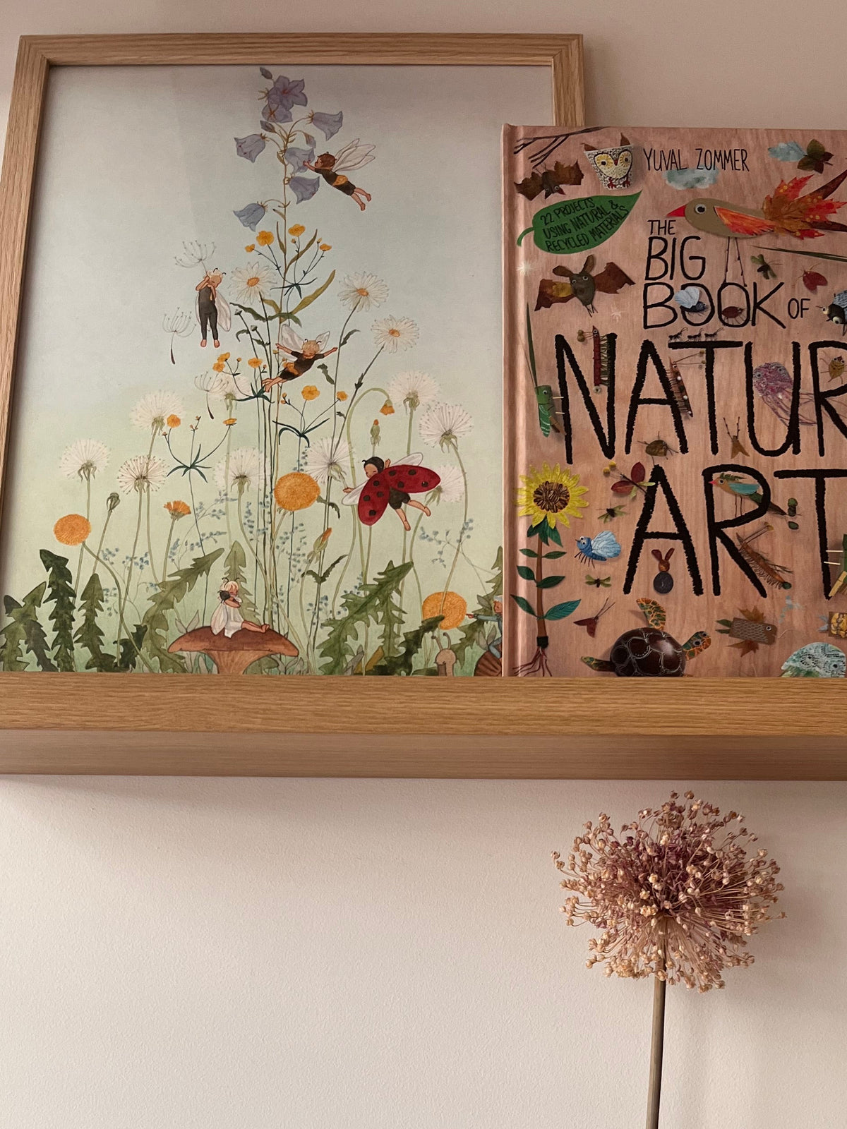 Poster A3 Fairy Flowers