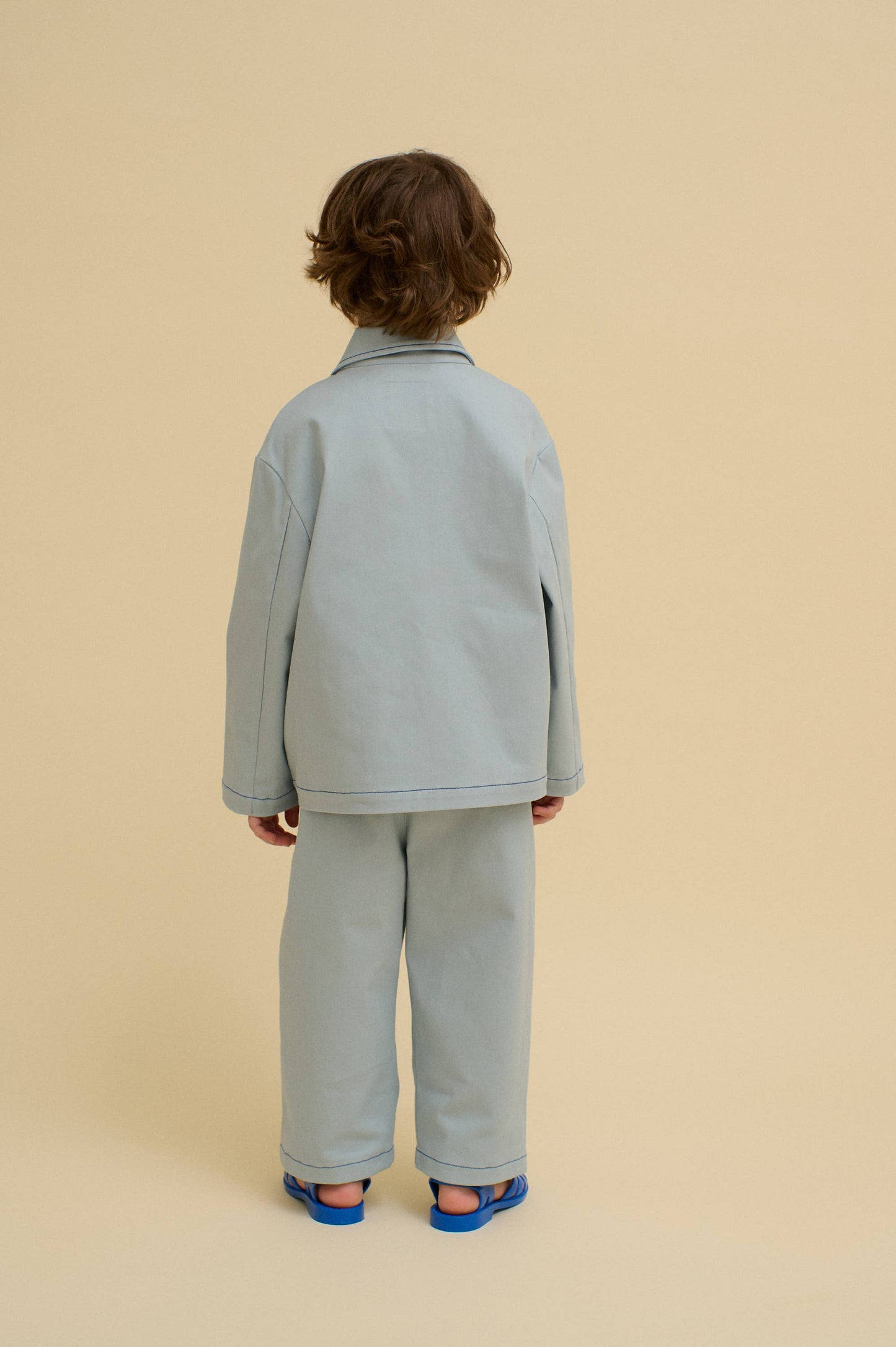 UTILITY PANTS : Blue / 3-4 Y