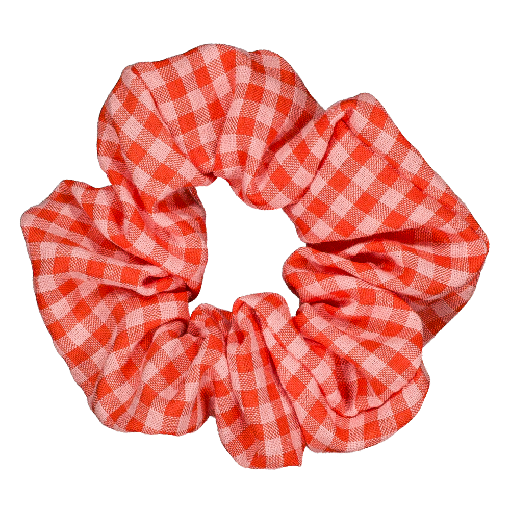 SCRUNCHIE - Strawberry Vichy