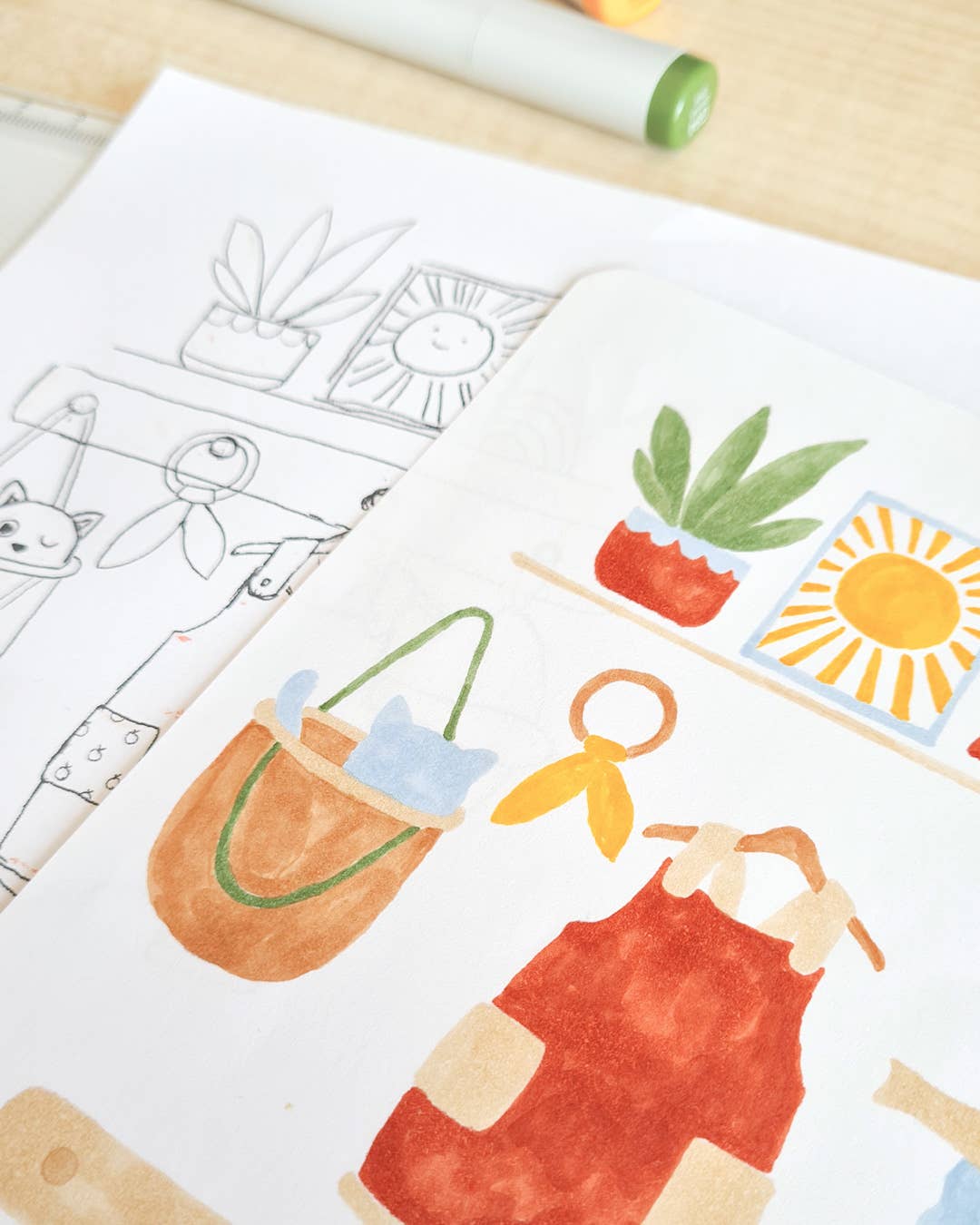 Sun baby card - Welcome little one: Dutch