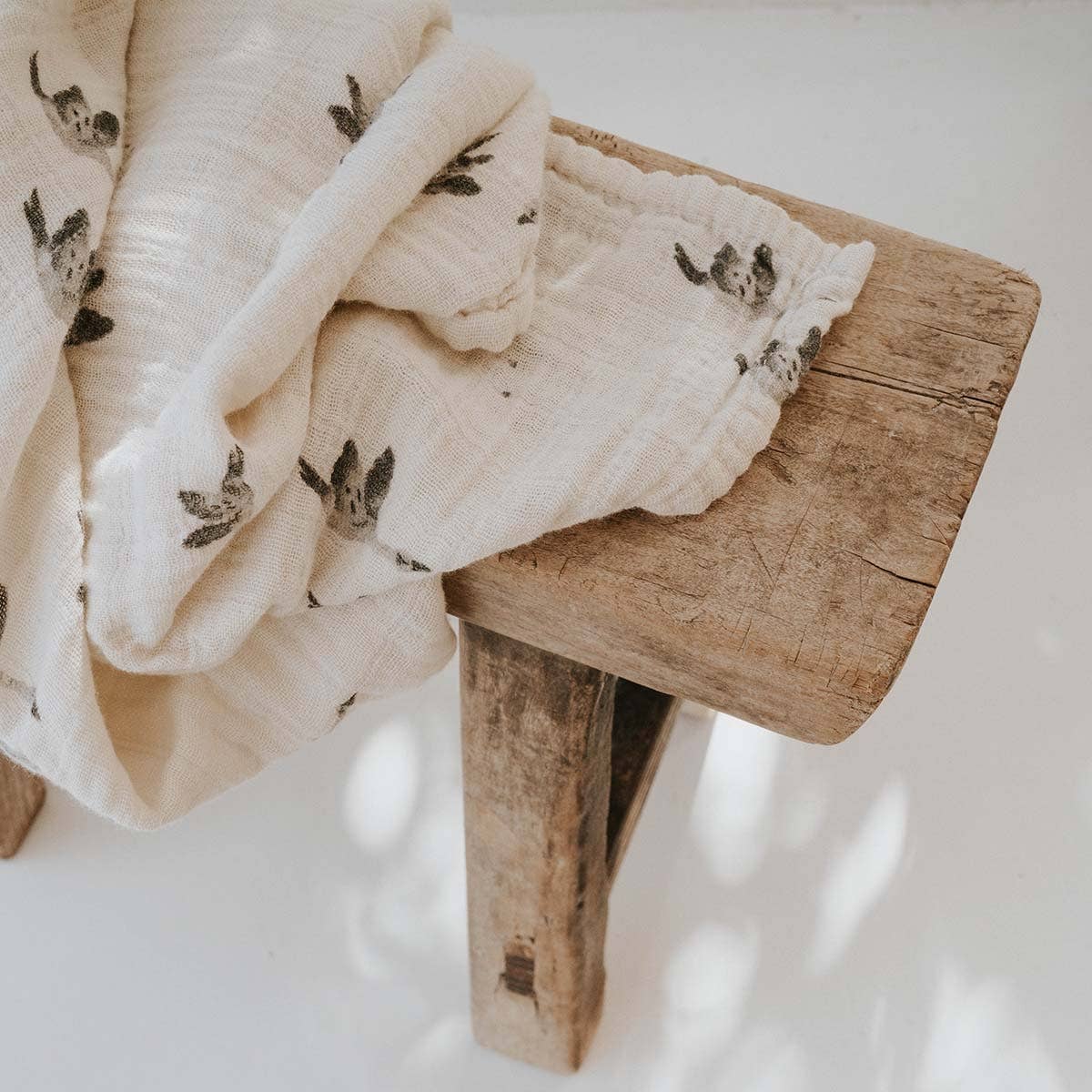 BIANCA SWADDLE GOOSE NATUREL: NATURAL / GOOSE / L 110*110