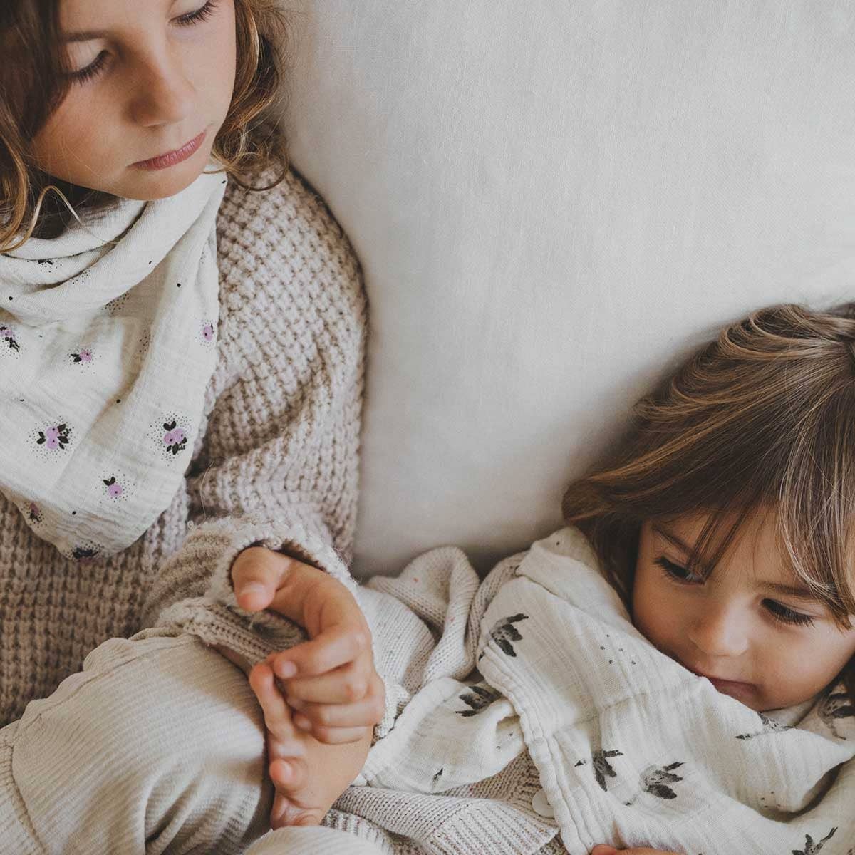BIANCA SWADDLE GOOSE NATUREL: NATURAL / GOOSE / L 110*110