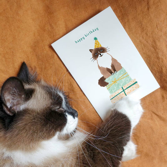 Cat Birthday Card