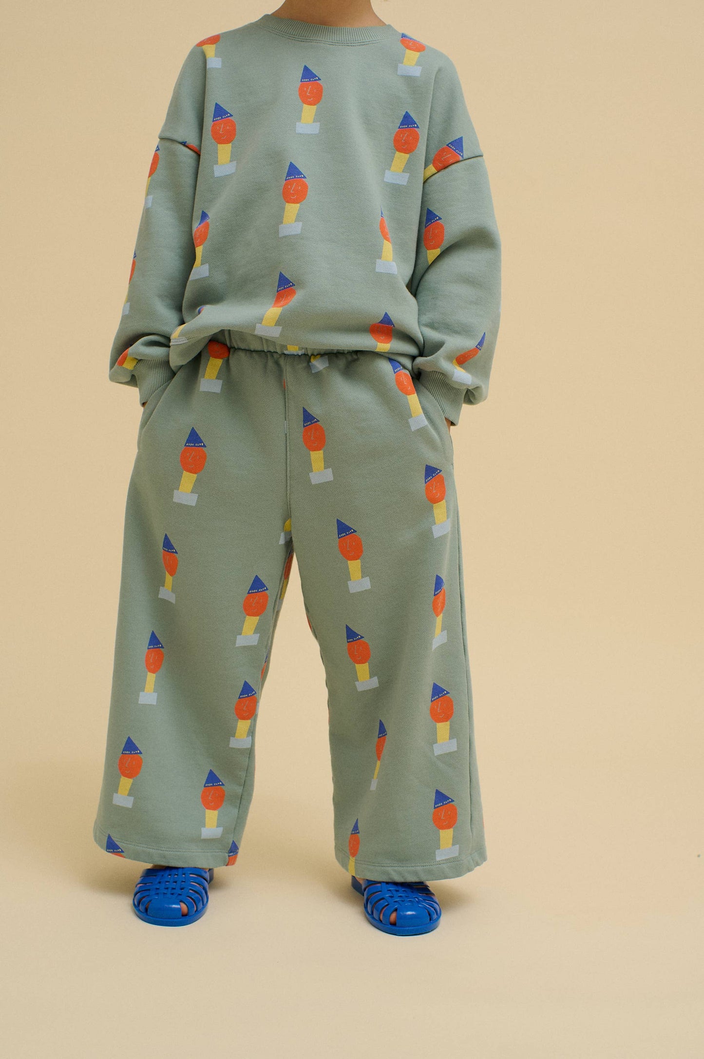 ORGANIC COTTON PLAYFUL SWEATSHIRT