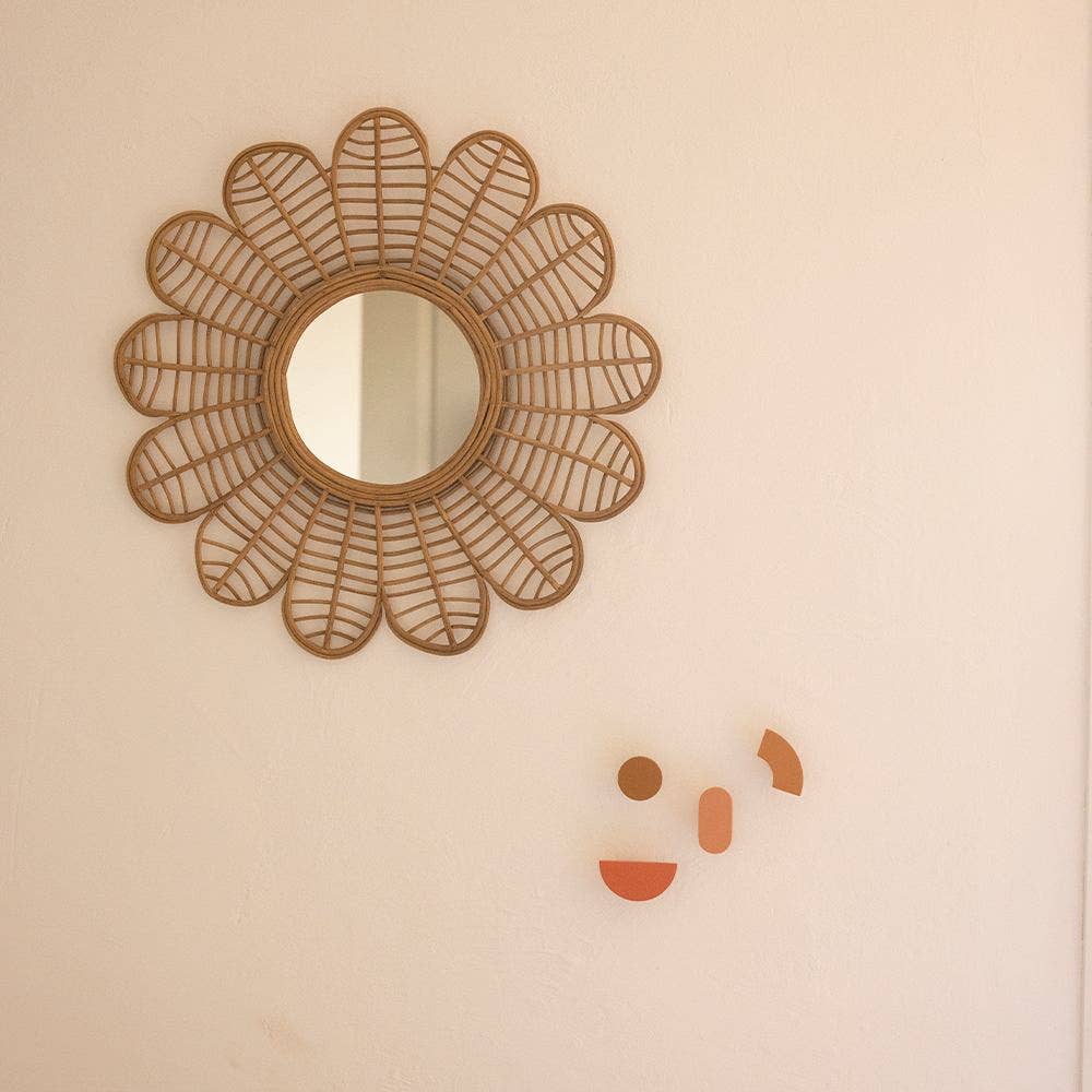 WOODEN CLOTHES HOOKS SET (4 pcs) MARSHMALLOW