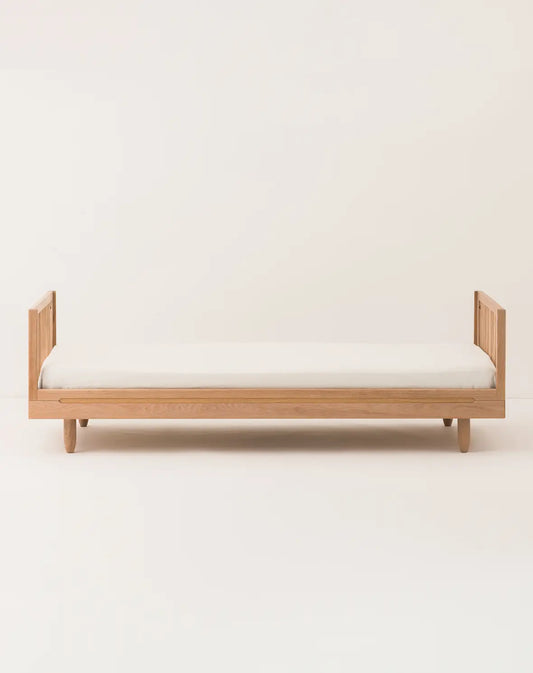 Pure Oak Wood Single Bed Natural – Nobodinoz