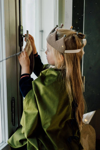 TISU children's crown, Taupe