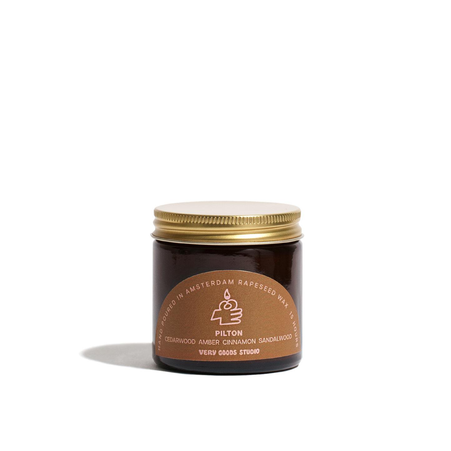 PILTON / 60 ml  12-15 Hours Amber Glass Jars