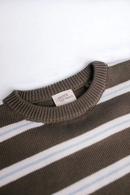 THE REV KNIT BROWN
