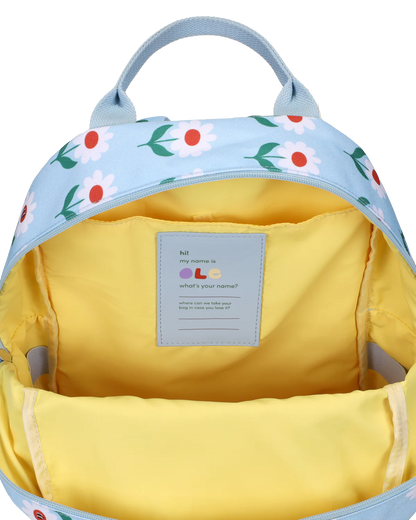 Ole · backpack medium · Anne Pascal · daisies