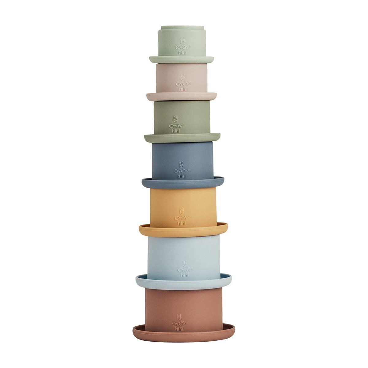 SILICONE STACKING CUPS