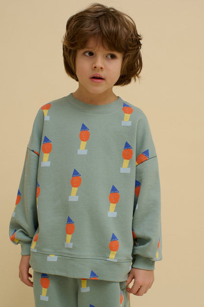 ORGANIC COTTON PLAYFUL SWEATSHIRT