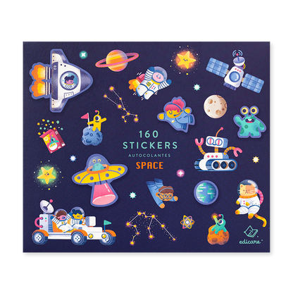 SPACE - 160 STICKERS