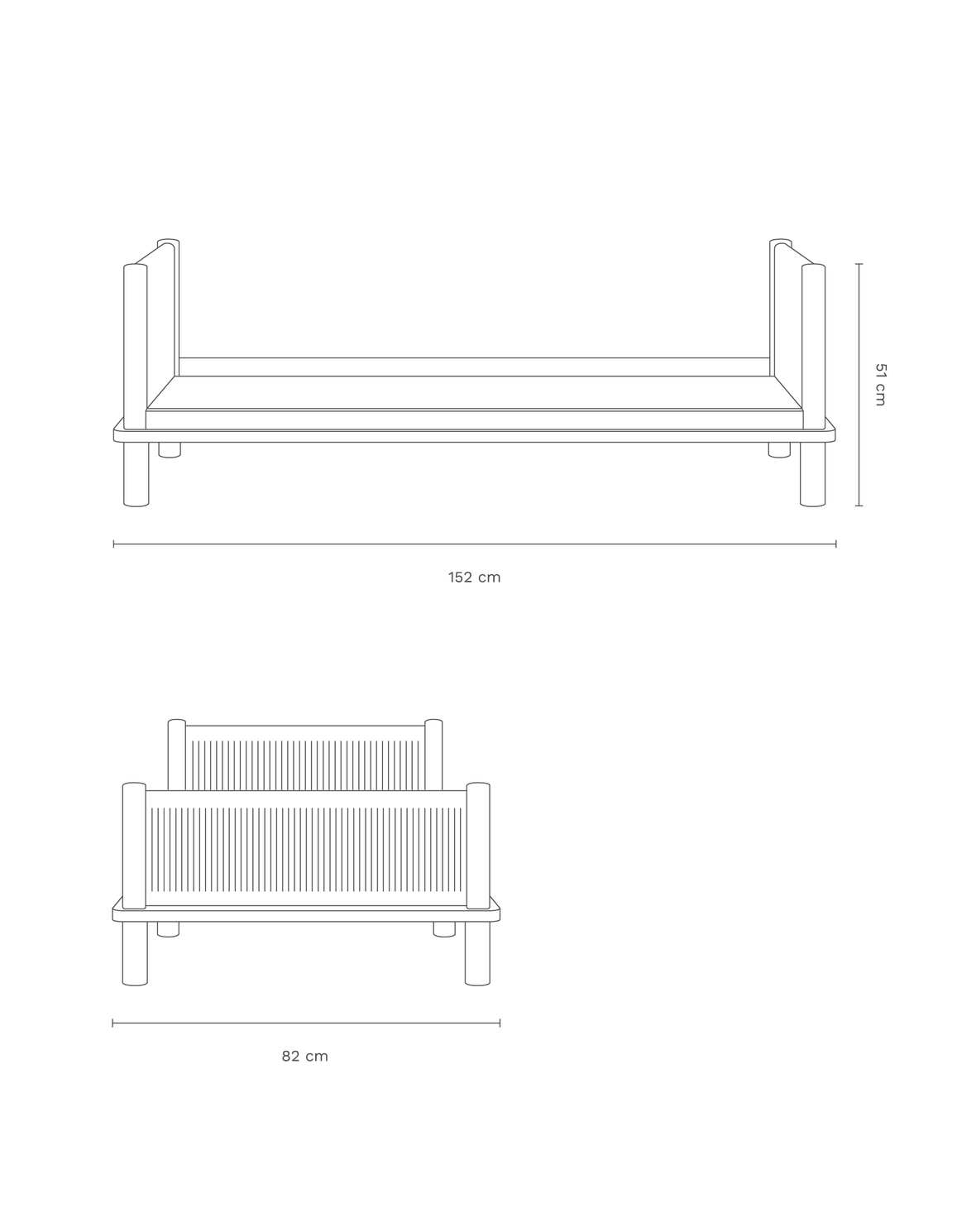 Latitude Evolving Crib Junior Extension – Nobodinoz