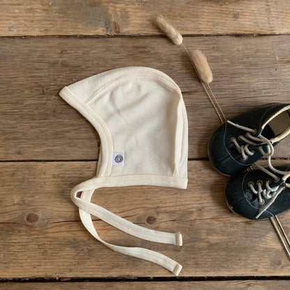BABY WOOL TIE HAT
