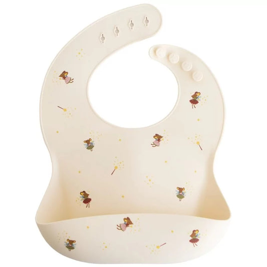 SILICONE BIB - FAIRY MICE