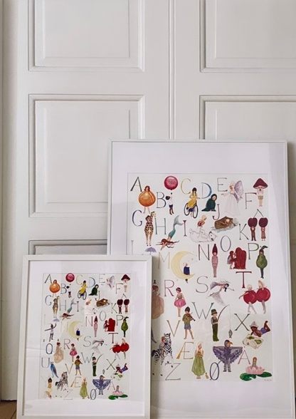 ABC - poster small (English alphabet)