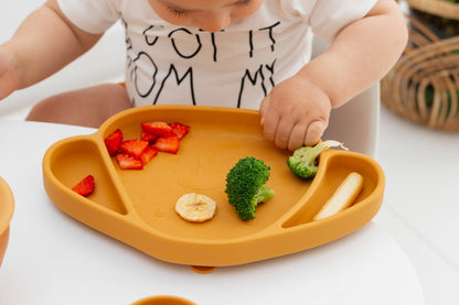 MILO THE DOG DISH MUSTARD