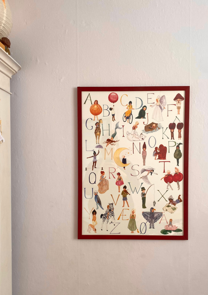 ABC - poster small (English alphabet)