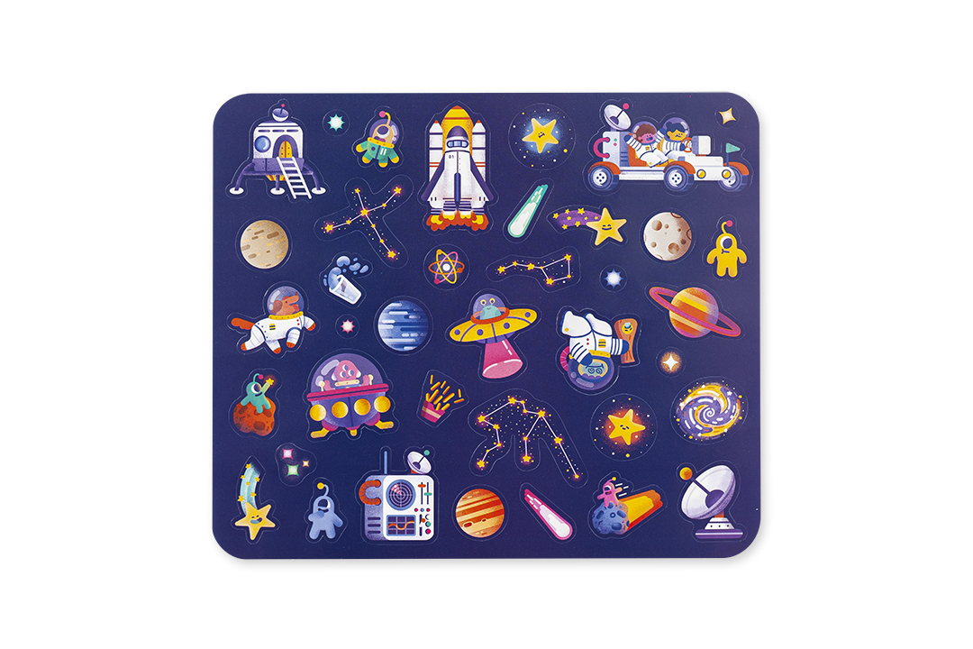 SPACE - 160 STICKERS