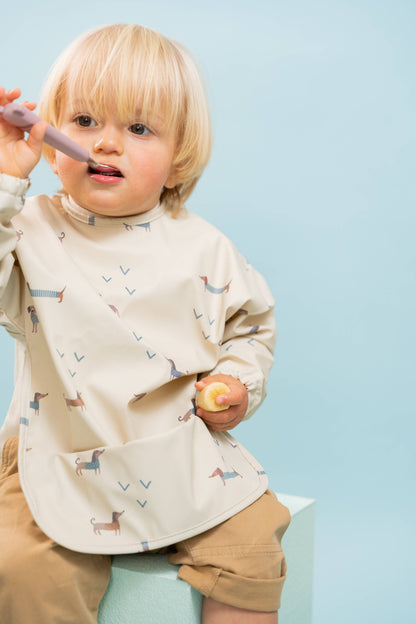 Long Sleeve Baby Bib Veggie Pals