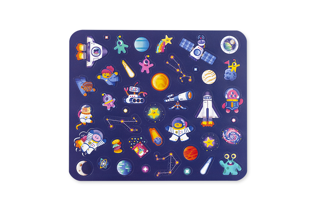 SPACE - 160 STICKERS