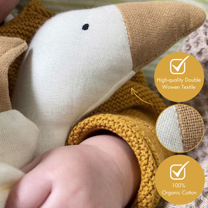 ORGANIC COTTON CUDDLE GOOSE