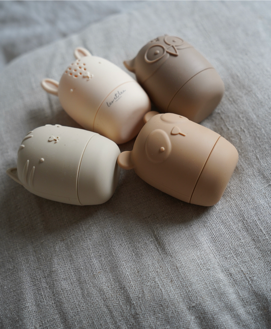 Bath Toy, Beige, leo et lea, Silicone, Montessori