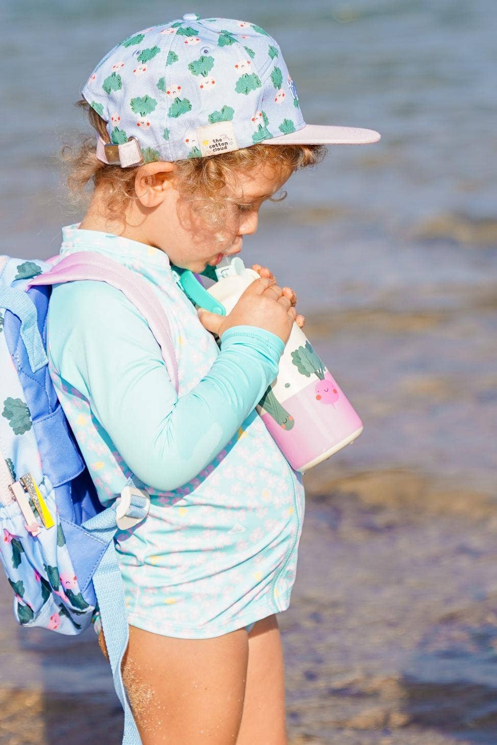 Insulated Stainless Steel Bottle for Kids Veggie Pals