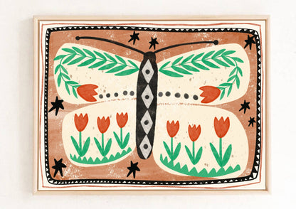Folk Butterfly: Medium