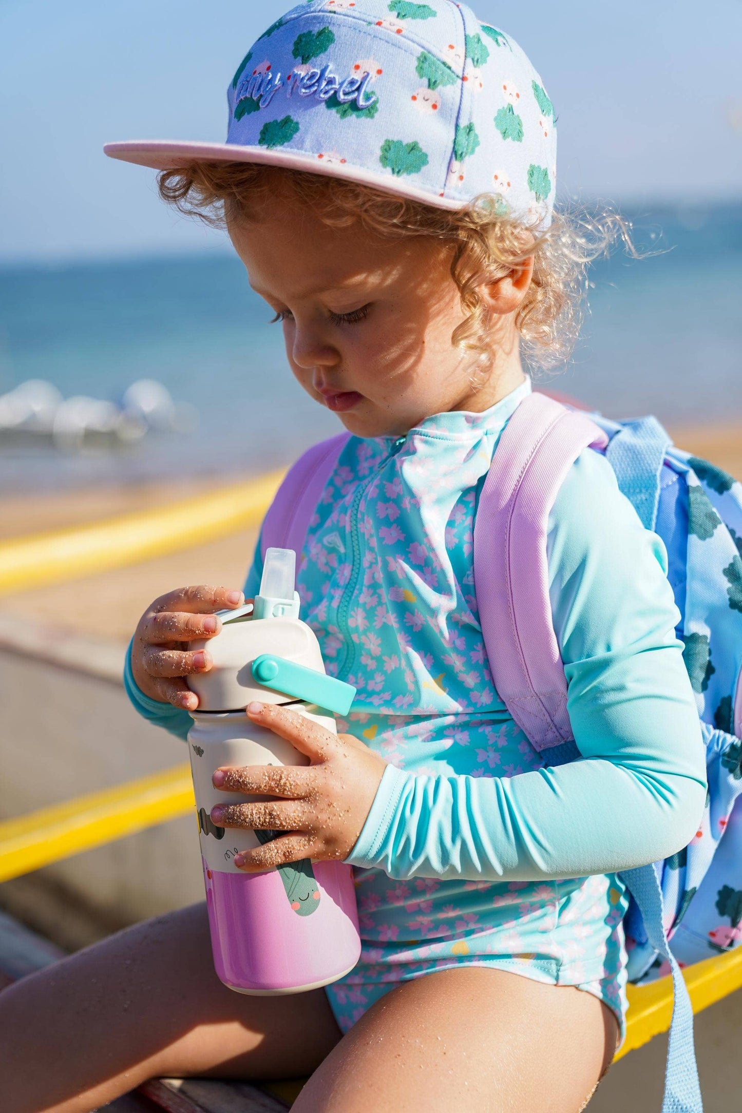 Insulated Stainless Steel Bottle for Kids Veggie Pals