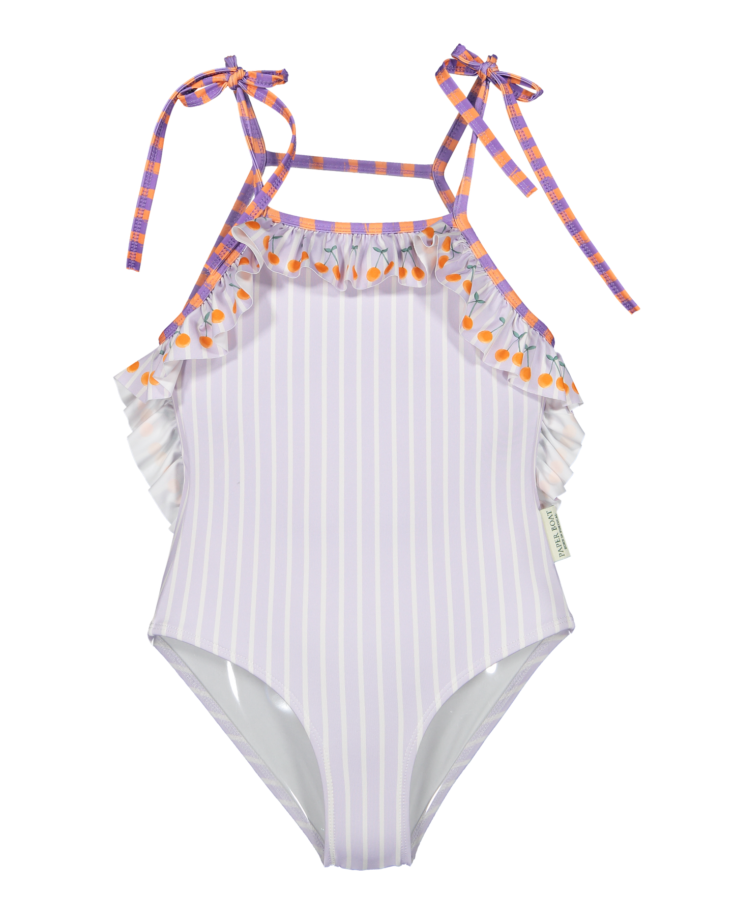 LAVENDER CHERRY SWIMSUIT