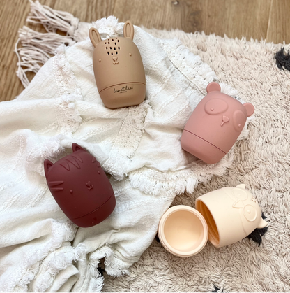 Bath Toy, Silicone, Montessori, leo et lea: Rose Nude
