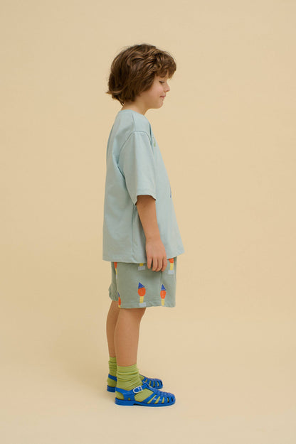 ORGANIC COTTON PLAYFULL SWEATSHORTS