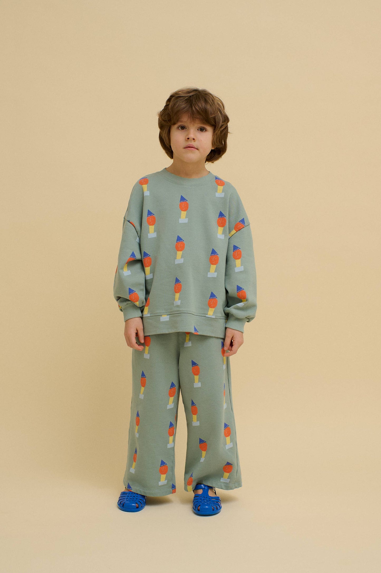 ORGANIC COTTON PLAYFUL SWEATSHIRT