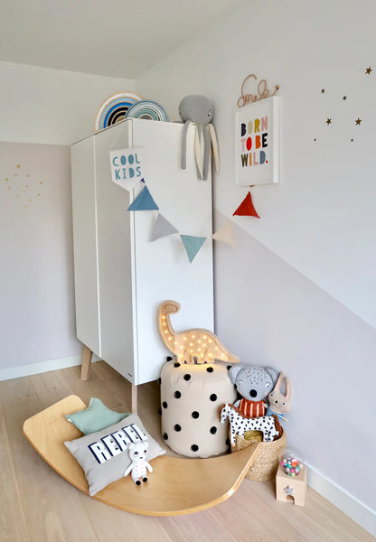 Diplodocus Wooden Lamp