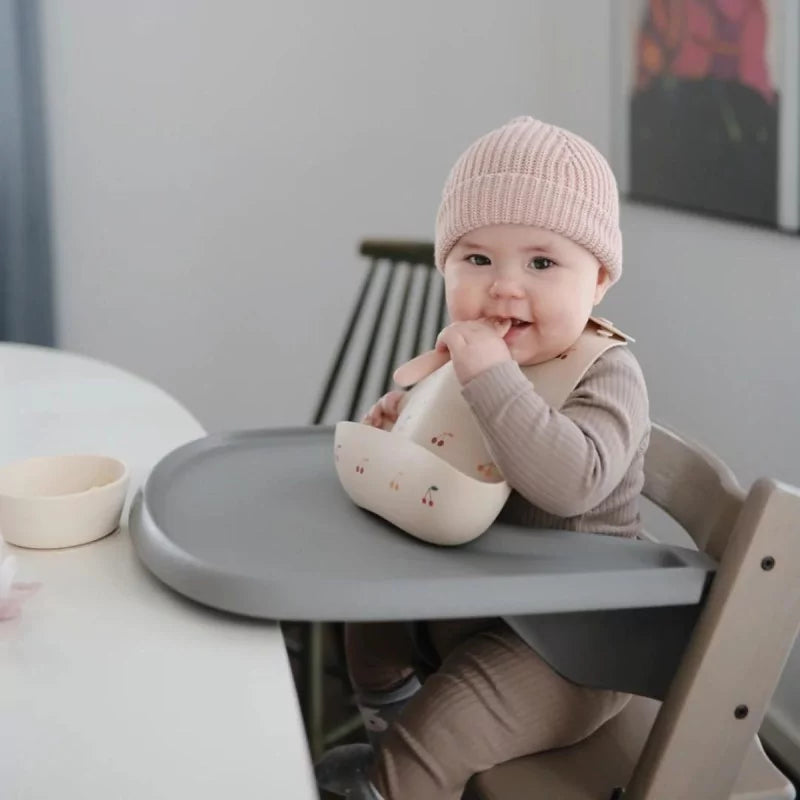 FIRST FEEDING BABY SPOON BLUSH | SHIFTING SAND