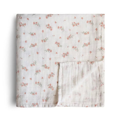 MUSHIE SWADDLE - FLOWERS