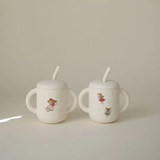 TRAINING CUP + STRAW | FAIRY MICE