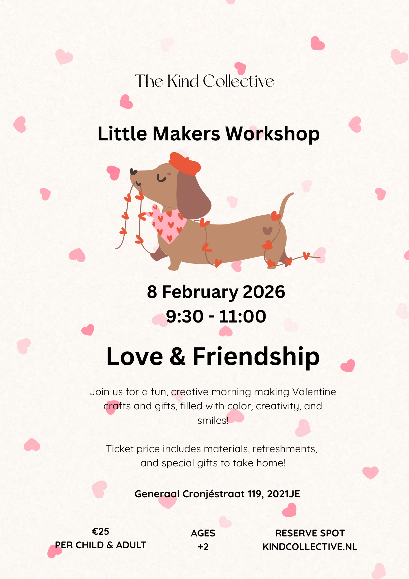 Little Makers Workshop: Love & Friendship - 8 February 2026