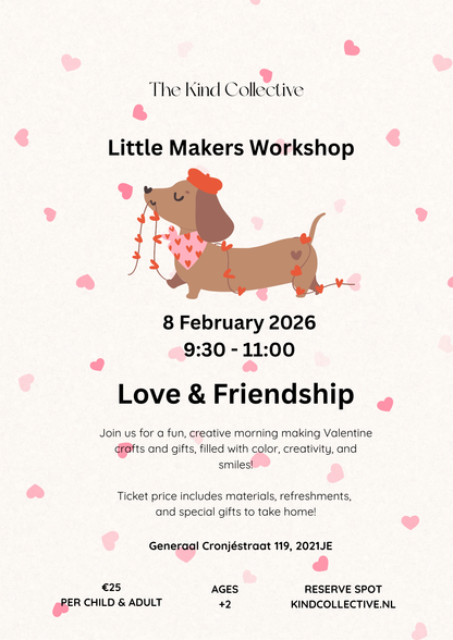 Little Makers Workshop: Love & Friendship - 8 February 2026