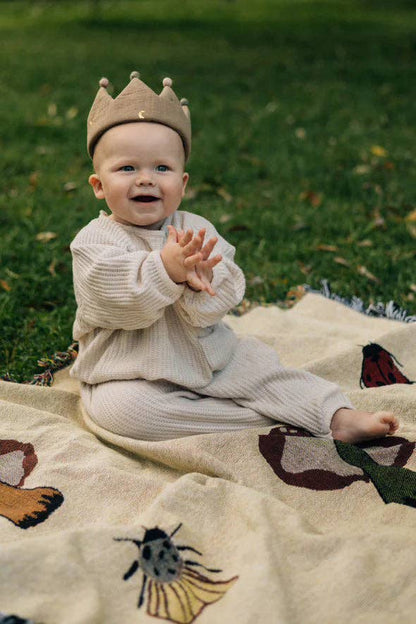 TISU children's crown, Taupe