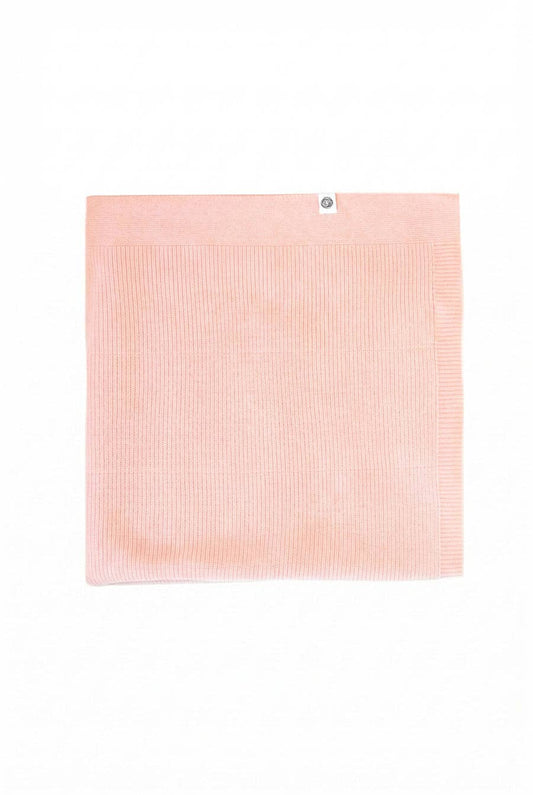 Knitted Wool Baby/Kids Blanket - Merino Wool - Powder Puff: 70 x 95cm