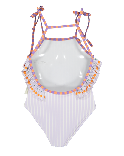 LAVENDER CHERRY SWIMSUIT