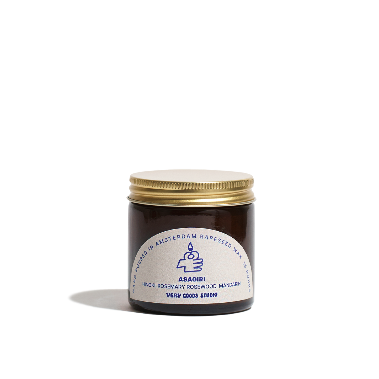 ASAGIRI / 60 ml / 12-15 / Hours Amber Glass Jars